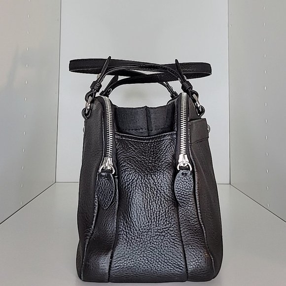 COACH leather black bowling bag - Picture 3 of 16